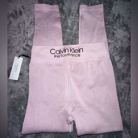 NWTs Calvin Klein Performance Leggings Size Large - Picture 4 of 5
